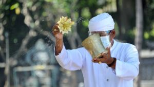 Upacara Tumpek Landep di Bali